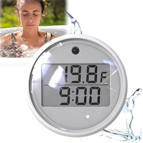 Termometro per bagno di ghiaccio, termometro per acqua timer per bagno di ghiaccio, termometro digitale per bagno di ghiaccio, termometro galleggiante per bagno di ghiaccio, termometro per piscina,