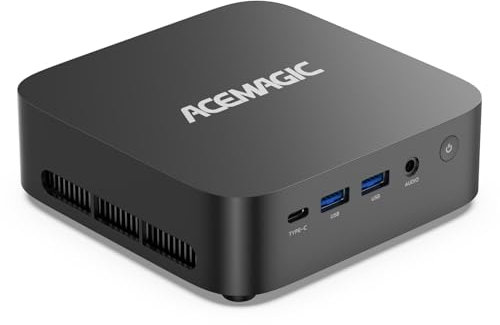 ACEMAGIC Kron Mini K1 Mini PC, AMD Ryzen 7 5700U up to 4.3 GHz Mini Computers, 32GB RAM 1TB SSD, 4K Triple Display WiFi6 BT5.2 Type-C HDMI DP1.4 VESA Mini Gaming PC Micro Small Pc Windows 11 Pro