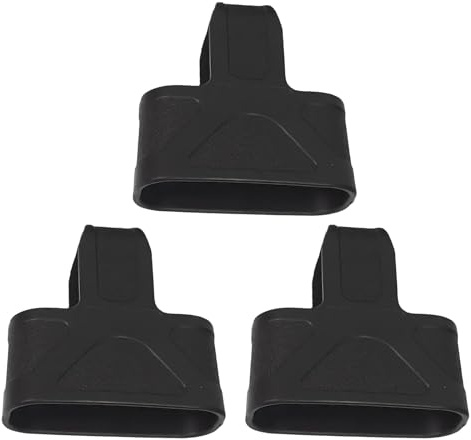 ZFFOZZ 3er-Pack CS M4 Quick-Pull-Magazinhülle, rutschfeste, Sturzfeste Taktische Gummiabdeckung für 7,62/5,56/9-mm-Magazine(Black,5.56)