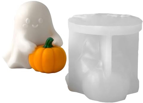 Halloween Harzformen Stehender Geist, Kürbis Design, Dekorationen