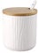 OnePine 300ml Zuccheriera, Zuccheriera in ceramica rotonda con coperchio e cucchiaio, design elegante, per Casa e Cucina