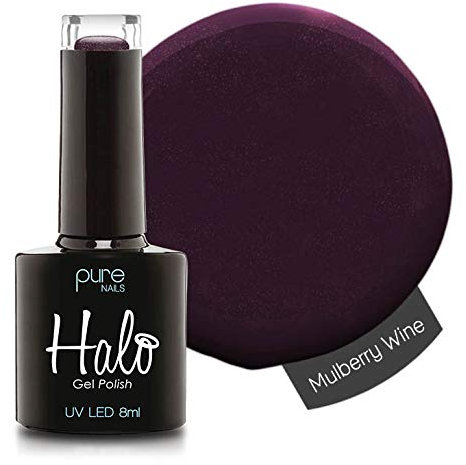 Halo Gel Polish *Full Range 8ml* **CHOOSE YOUR COLOUR(S)** (Mulberry Wine N2779)
