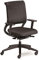 Sedus netwin light Bürostuhl, Drehstuhl, mit Armlehnen, Kunststoff, Schwarz, Verstellbar