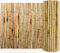 Floordirekt | Canisse bambous ronds | Paravent | Robuste et résistant aux intempéries | Idéal Brise-vue pour balcon, terrasse et jardin | Diamètre Ø 26 mm | Naturel, 100 x 250 cm