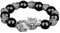1 Stück Obsidian Stone Perlen Armband Feng Shui Armband Buddha Viel Glück Armbänder Für Frauen Männer