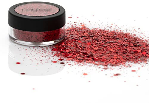 Mylee All That Glitters [Independent] - 101 Glitter Colour Choices - DIY Nail Decoration, Holographic Dust Powder - Ideal for Nail Art & Crafts