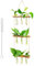 Unnosin Wall Hanging Planter 3 Tiered Plant Propagation Station Terrarium 9 Bulb Vase with Wood Stand, Glass Planter Test Tube Vase for Propagating Hydroponic Home Office Garden