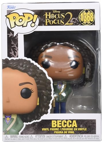 Funko Pop! Disney: Disney Hocus Pocus 2- Becca mit Accessories - Vinyl-Sammelfigur - Geschenkidee - Offizielle Handelswaren - Spielzeug Für Kinder und Erwachsene - Movies Fans