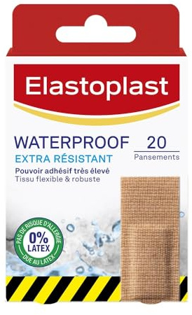 Elastoplast Wasserfester Verband, extra stark, 20 Pflaster