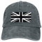 917 Baseballkappe Weiße Und Schwarze Britische Flagge England Dad Hat Verstellbare Basecap Sport Trucker Cap Für Athletic Running Ausflug
