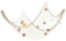 Fischernetz mit Muscheln 200 cm x 150 cm Fischerei Dekorative Strand Thema Dekor Mediterranen Stil Wanddekoration Maritime Deko für Zimmer Party Hochzeit