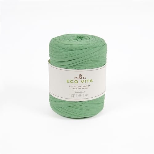 Fil DMC coton recyclé Eco Vita - T-Shirt - 390 - Vert - 450 g - 100 m