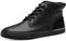 s.Oliver Herren Sneaker hoch mit Reißverschluss Elegant, Schwarz (Black), 44 EU