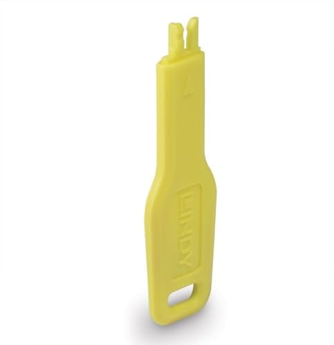 LINDY 47899 Schlüssel für RJ45 Port Schloss, gelb