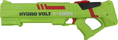 Sunflex® Wasserspritzpistole Legend Grün | elektrische Water Gun für Kinder & Erwachsene | Wasserpistole mit Elektropumpe | Reichweite ca. 5m & 700ml | Spielzeug für Sommer Pool Garten