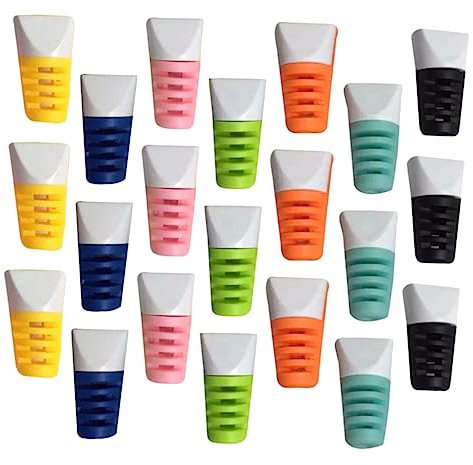 Hemobllo Cord Clips 50 Pcs Data Cable Protective Sleeve Charging Charger Cord Protector Data Cable Sleeve Cable Saver Protector Cable Universal Laptop Charger Wire Saver Usb Cable Protector Abs