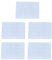 5 Stück Puzzle Blanko, Blanko Puzzle zum Bemalen, Weiße Puzzles Selbst Gestalten, Mini Kinder zum Spielen Kindergeburtstag, DIY-Puzzle für Kinder Zur Verbesserung Der Denken