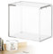 Zunishaone Vitrine Acryl | Tischvitrine Halter | Sammlerstück Organizer Fall mit Deckel, durchsichtiger, staubdichter Figurenbehälter für Modelle