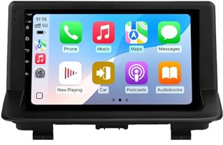 Car Stereo Carplay Radio de Coche para Audi Q3 1 8U 2011-2018 HD Pantalla Táctil+Llamadas Manos Libres Bluetooth+WiFi, Navegador GPS/Mandos Volantes, 4 Nuclear 4G+64G