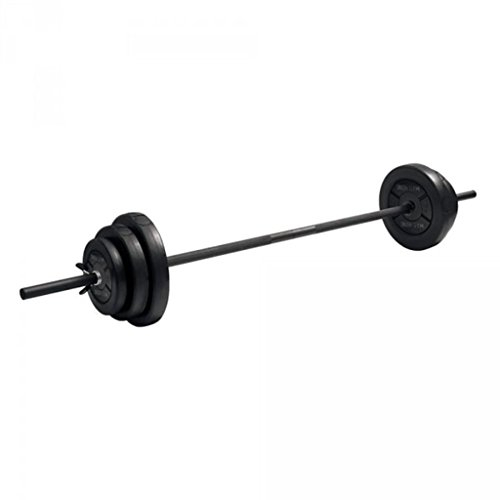 Langhantelset Iron Gym® 20kg anpassbar montierte Länge 150 cm, Ø 2,5 cm