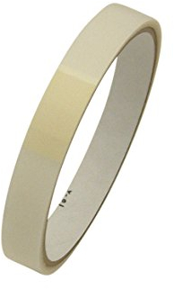 JVCC UHMW-Polyethylen-Folienband [10 mil-Träger] (UHMW-PE-10): 1/2 in. x 5 ft. (Natürlich/Durchscheinend)