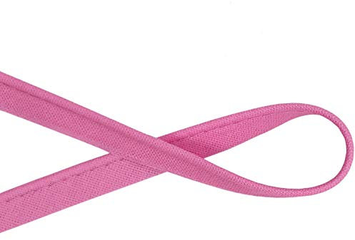 Paspelband Baumwolle 18 Farben 5m, 10m (Pink, 5m)