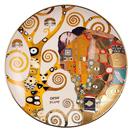 Wandteller Gustav Klimt -Die Erfüllung