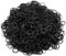 1000 Stück schwarz Mini Elastische Haargummis bänder, Mini Haarbänderf ür Kinderhaar, Zöpfe, Haare, Hochzeitsfrisur und mehr
