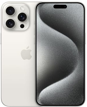Apple iPhone 15 Pro Max (512 GB) - Titan Weiß