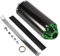 Trkimal Silencieux d'échappement arrière universel pour moto - 28 mm - En acier inoxydable - Avec joint de serrage - Pour 50 cc, 70 cc, 90 cc, 110 cc, 125 cc, ATV, Dirt Pit, Quad Bike, Motocross
