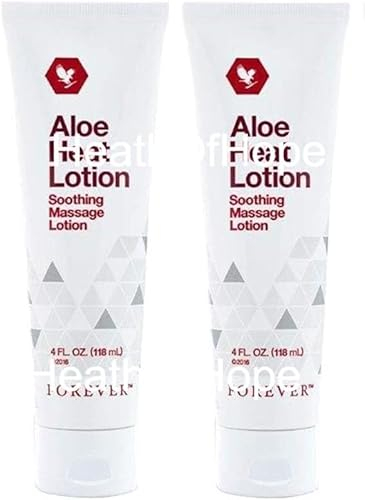 2 Tuben forever living aloe heat lotion (3x4oz), beruhigende Massagelotion