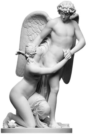 Eros und Psyche Statue griechische handgefertigte Museumsreplik Skulptur