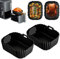 Hot Air Fryer Accessories, 2 Pieces Airfryer Accessories for Ninja Double Stack XL SL400EU 9.5L, Airfryer Silicone Mould Accessories for Ninja AF400EU AF300EU and 7.6L-9.5L Dual Zone Hot Air Fryer
