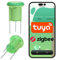 Sone Smart One intelligenter ZigBee-Bodensensor für Tuya App – misst Bodenfeuchtigkeit & Temperatur, IP66 wasserdicht, Smart Szenen & Alarm, Gartenbewässerung, 5–60 Min Intervall, 30 m Reichweite