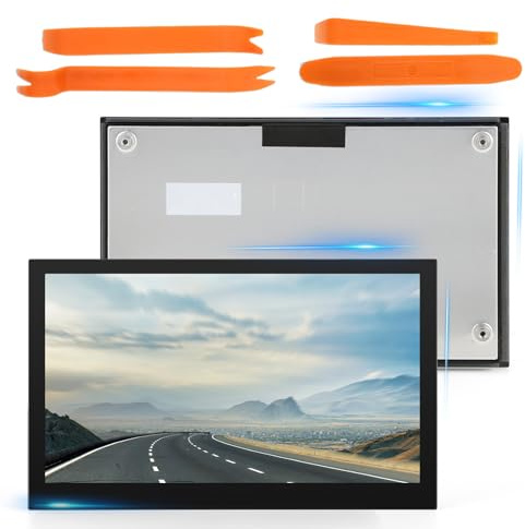 TGHongKy 8 LCD Display für Hyundai Tucson 2021-2023 Santa Verna Solaris Ersatz-LCD-Display für KIA Sorento Radio Screen OEM Navigation System TDO-0797F0013 Display Mit 4 Werkzeugen Repairs