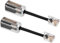 Uvital Telephone Cord Detangler, Anti-tangle Phone Cable 360 Degree Rotating Landline Swivel Cord Untangler Black (2 PCS)