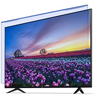 55 Inch TV Screen Protector Film Hanging Acrylic Protector Panel for TV Displays Protect Eyesight Relieve Eye Fatigue Anti-Glare Filter Film for SHARP/SONY/SAMSUNG/Hisense/LG Etc,55 1211*682
