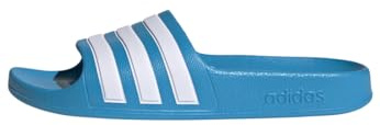adidas Unisex Kinder Adilette Aqua Slides Kids, Solar Blue/Cloud White/Solar Blue, 28 EU