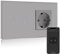 BSEED Enchufe Normal con Interruptor de luz WiFi,Compatible con Alexa y Google Home,Control de APP y Función de Temporizador,2 Gang 1 Vía WiFi Interruptor de Luz con Enchufe Gris(Neutral Requerido)