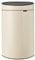 Brabantia - Touch Bin 40L - Papelera Grande Cocina - Apertura de Tacto Suave - Antideslizante - Fácil Reciclaje - Cubo Interior Extraíble - Bolsas de Basura Incluidas - Soft Beige - 44 x 30 x 73 cm