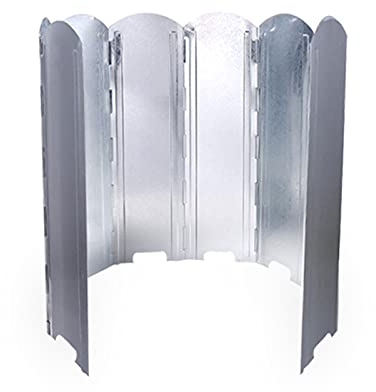 8 Plates Camping Stove Windshield Foldable Outdoor Camp Stove Windscreen for Cooker Gas Stove Ultra-Light Outdoor Camping Stove (Size : 60cm)