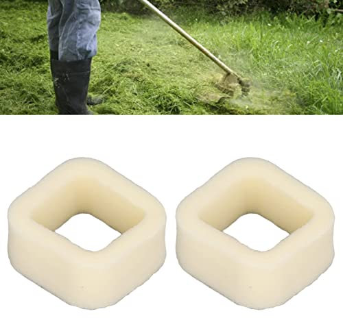 Elemento de Filtro de Aire, 2 Piezas de Filtro de Aire Lavable para Cortacésped, Filtro de Aire de Fibra de Poliéster de Repuesto para Desbrozadora 443 436, Filtro de Aire del