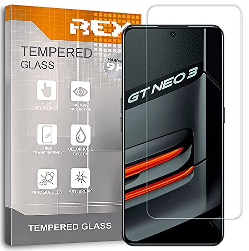 2X Protector de Pantalla para OPPO REALME GT Neo 3 - OPPO REALME GT Neo 3 - OPPO A76 4G - OPPO A96 4G - OPPO A36 4G, Cristal Vidrio Templado Premium