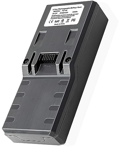Remate 3500mAh 21.6V Batterie de rechange Modèle 35602208 pour Freedom série B012 pour aspirateur H-Free 100,Noir