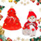 Costumes Noël pour Animaux, Cape de Chien de Chat Forme d'arbre de Noël Fête de Cosplay de Noëls et Nouvel an (Rouge)
