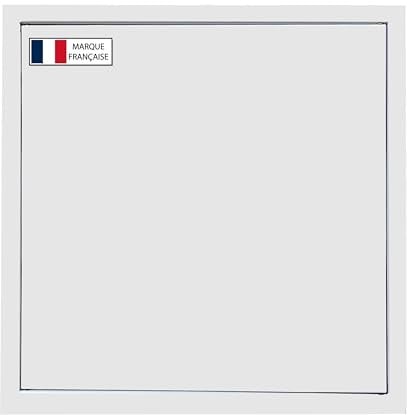 AIROPE Trappe de Visite 250x250 mm en Acier avec Fermeture Magnétique,Ouverture Latérale Gauche/Droite,Panneaux d'Accès pour Compteur d'Eau,Murs,Baignoire,Boîtes à Fusibles,Dissimule Fils,Tuyaux