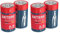 ANSMANN RED 1514-0000 LR20 Mono D Alkaline Batterie 4er Pack
