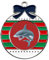 Blauer Hai Weihnachtsschmuck Christbaumschmuck Weihnachtsdeko Anhänger Rund