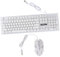 CONGARTENO 1juego Teclado y Ratón Mecánico USB Retroiluminado para Gamer Ergonómico De Teclas Luminiscentes para