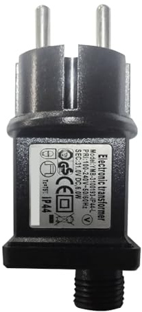 Asyduey Adaptateur Secteur 31 V 6 W 193 MA Courant de Sortie 100 V-240 V Adaptateur Électronique Étanche Adaptateur Secteur à Huit Fonctions Facile à Utiliser Prise UE